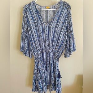 agua bendita mini dress